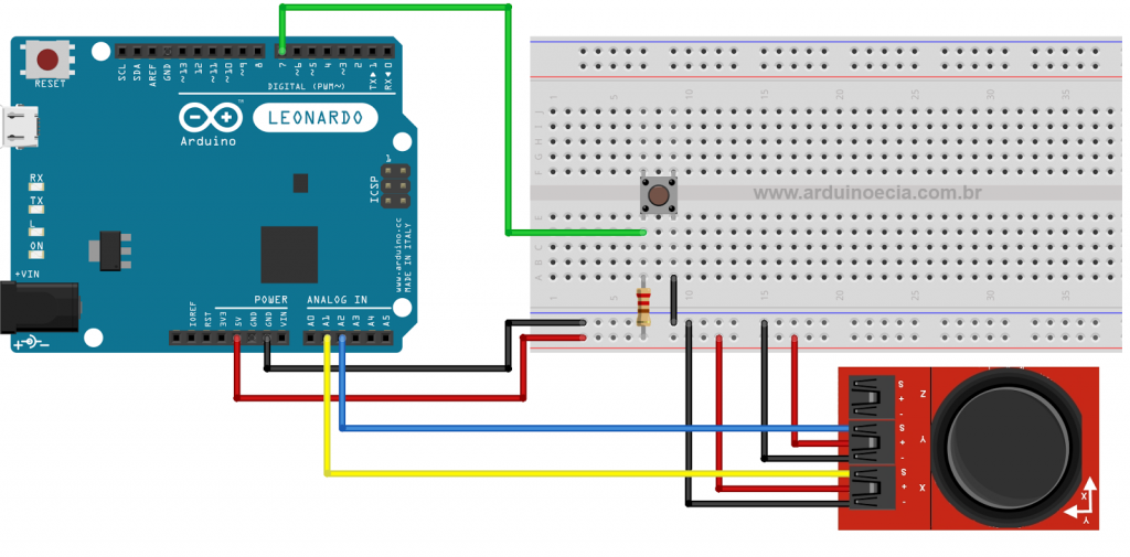 arduino leonardo keyboard tutorial