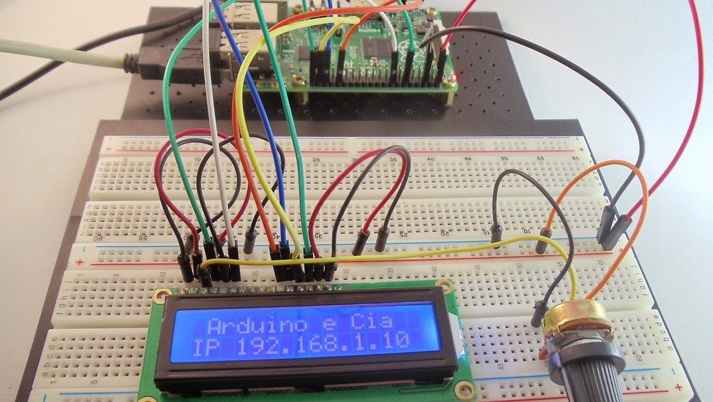 Como Ligar Um Display Lcd 16x2 Na Raspberry Pi Arduino E Cia Loja 5867