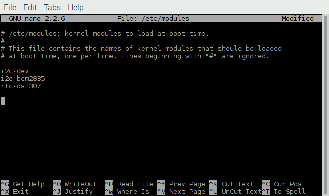 I2C - Modules