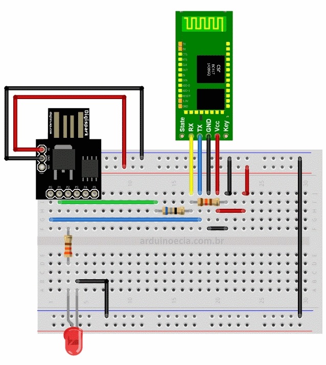 Digispark attiny85 проекты