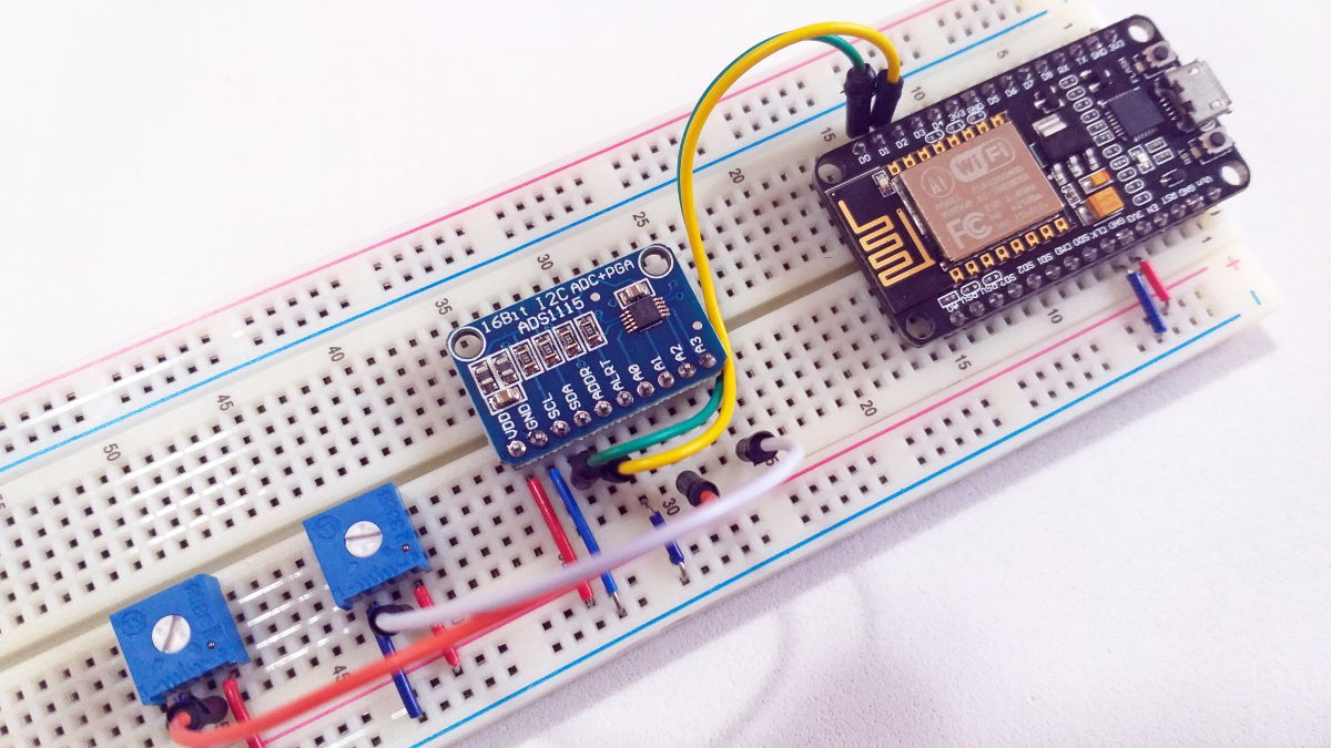 How To Use Ads1115 16 Bit Adc With Esp32 Diy Projects 42 Off 5067