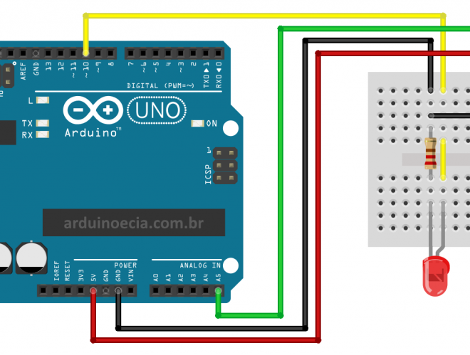 Sensor de Luminosidade LDR 5mm