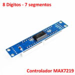 Display MAX7219 8 dígitos