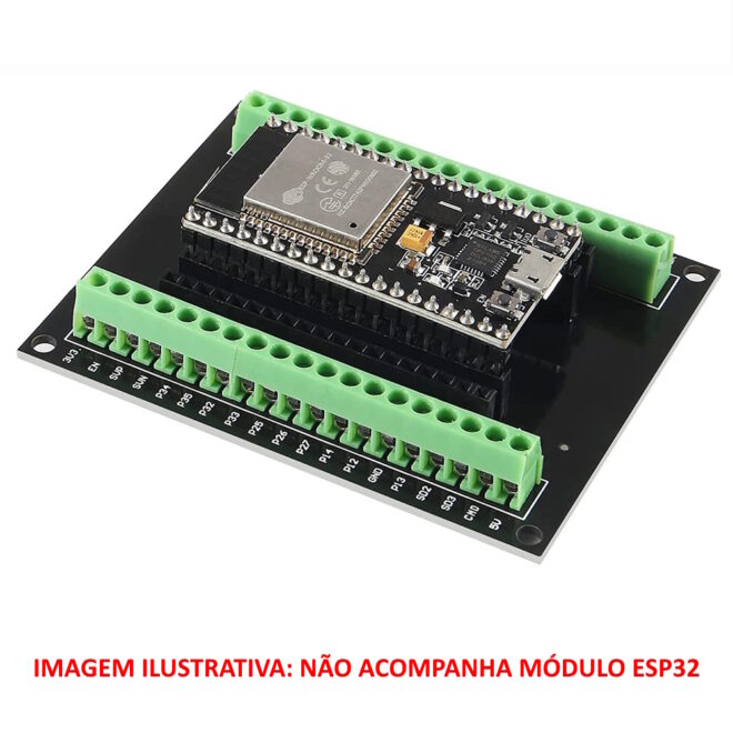 Placa de Expansão para ESP32 38 pinos