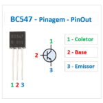 Kit Transistor BC547 NPN 10 unidades TO-92