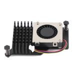 Cooler Dissipador para Raspberry Pi 5 - Compatível - Preto