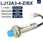 Sensor Indutivo de proximidade NPN LJ12A3-4-Z/BX